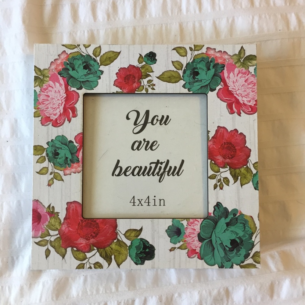 Floral Picture Frame